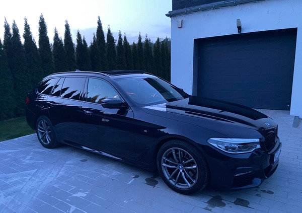 BMW Seria 5 cena 129900 przebieg: 176000, rok produkcji 2018 z Libiąż małe 352